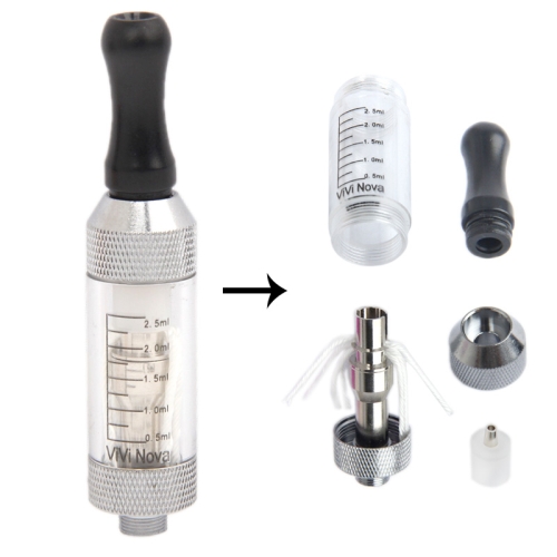 Mini Vivi 2.5ML Detachable E-Cigarette Atomizer (Transparent)